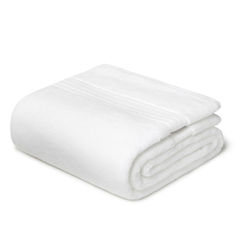 The Plush Bath Towel, Snow-5