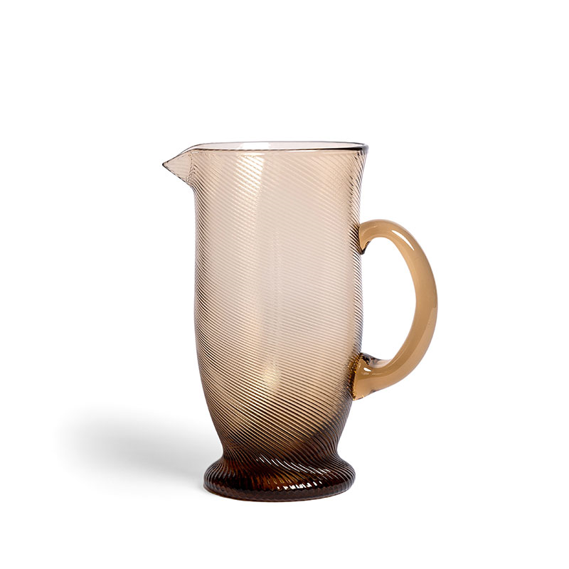 Spiral Pitcher, 1.1l, Chestnut Brown-0