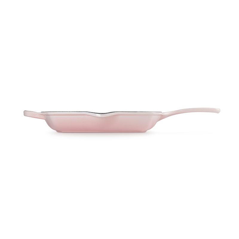 Cast Iron Square Grillet, 26cm, Shell Pink-3