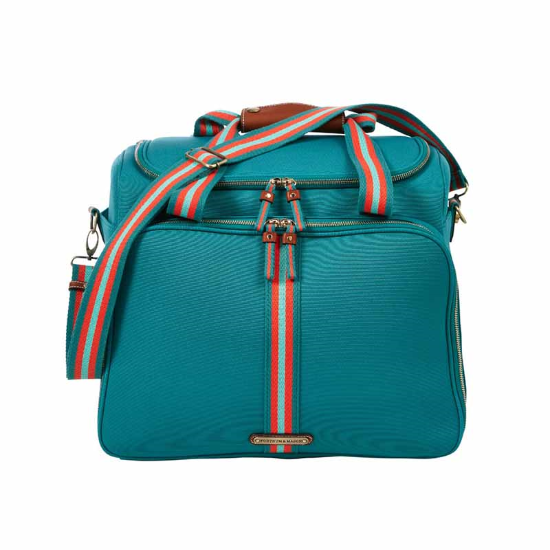 Fortnum's Canvas Cool Bag, Eau de Nil-1