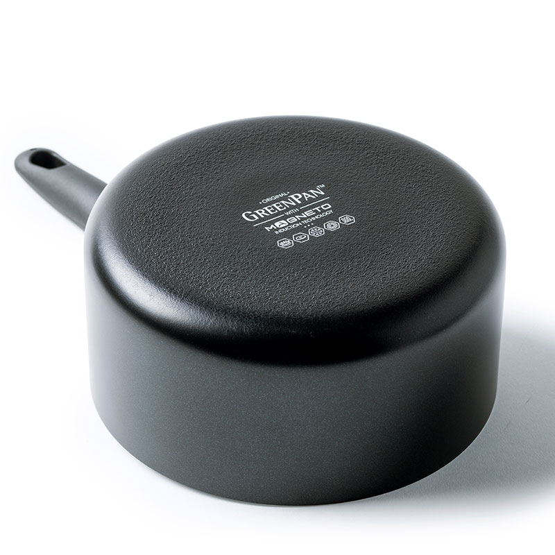 Cambridge Cambridge Non-Stick Saucepan, 16cm, Black-2