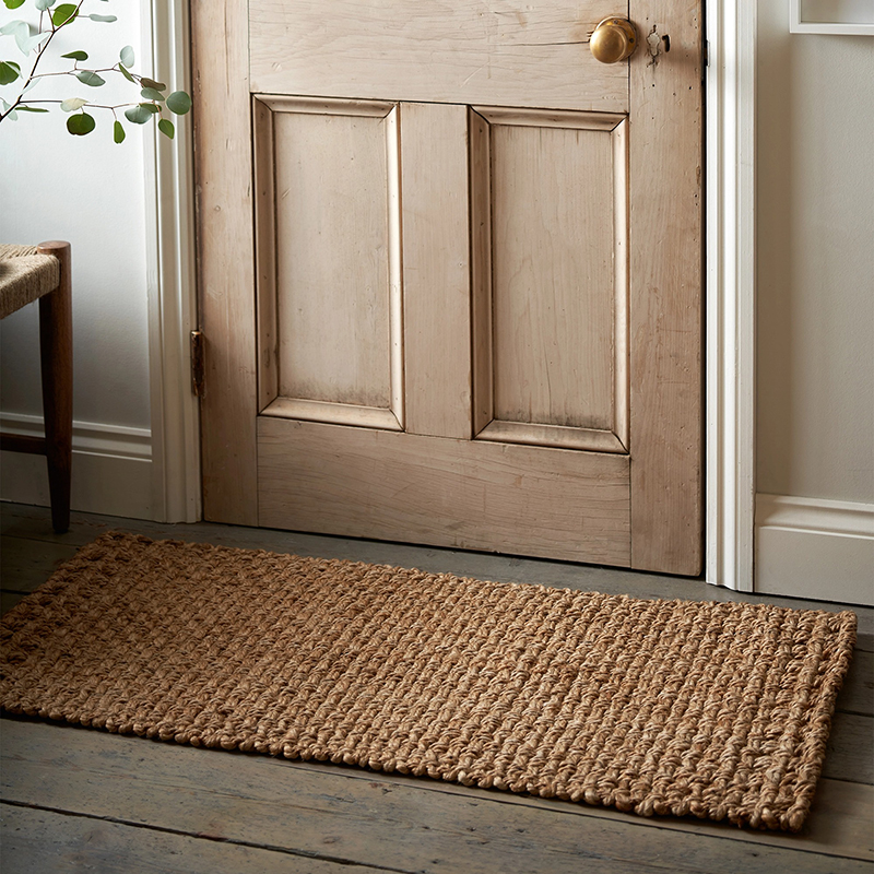 Woodbury Double Doormat, 115 x 55cm, White-0