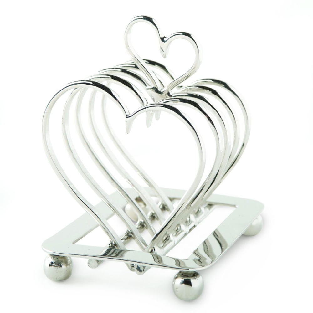 Amore Toast rack, H16 x L13cm, Nickel Plate-0