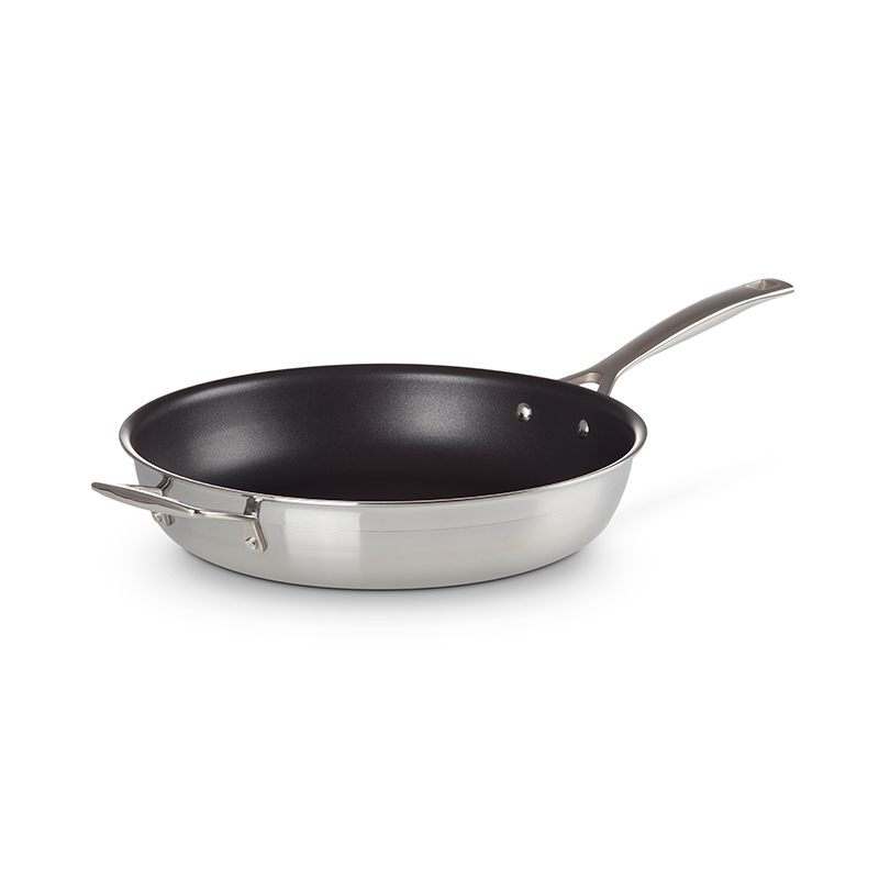 3 Ply Stainless Steel - Non-Stick Frying pan, 30cm-0