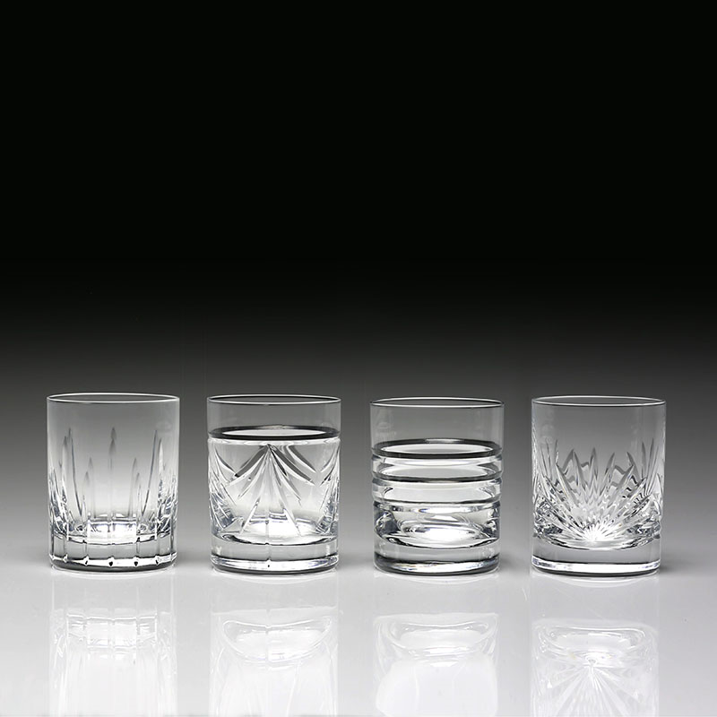 Dixie Set of 4 Shot Glasses, 60ml, Clear-1