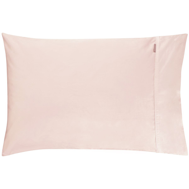 Cotton Sateen 500tc Standard Pair Pillowcases, 50 x 75cm, Angel-0