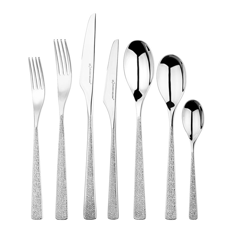 Tilia Crackle 56  Piece Cultery Set, Mirror Finish-0