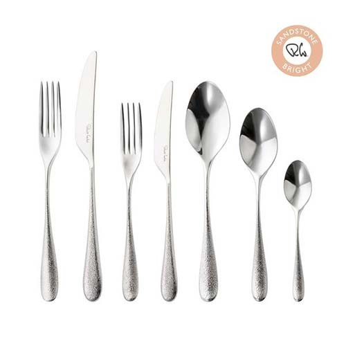 Sandstone 7 piece Bright Cutlery Place Setting-0