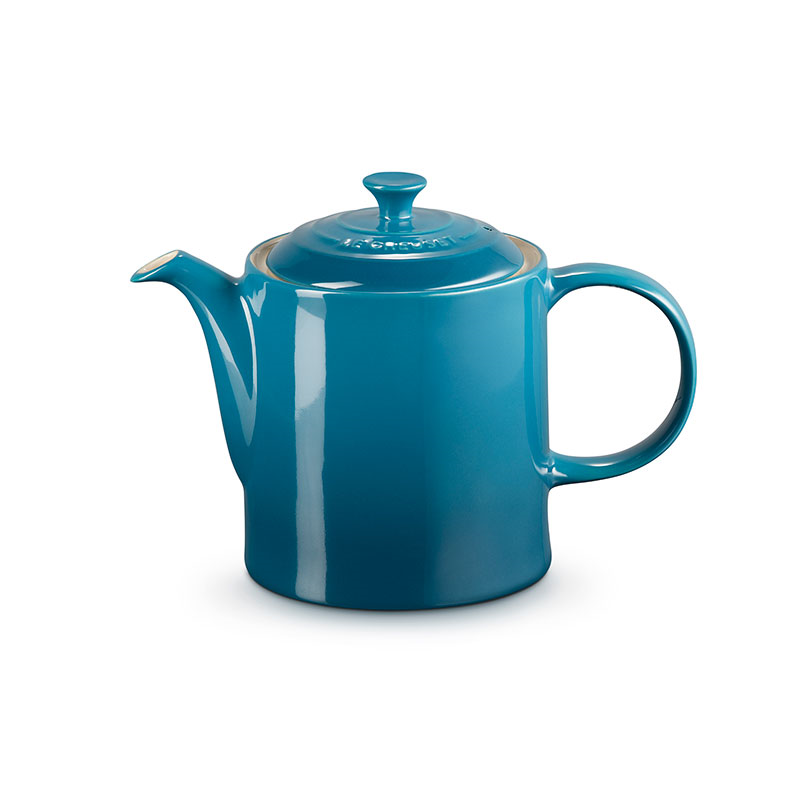 Le Creuset Stoneware Grand Teapot Deep Teal-1