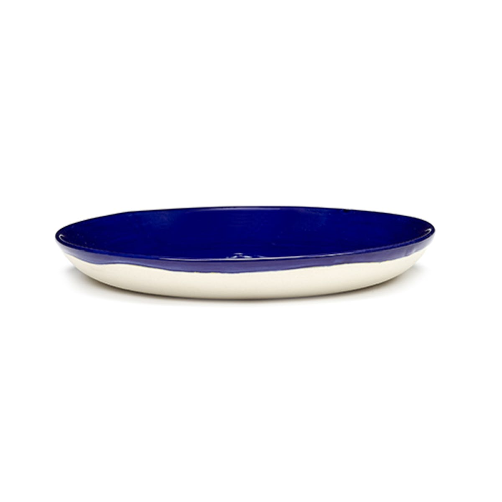 Ottolenghi, Set of 4 Extra Small Plates, Blue and White, Blue-1