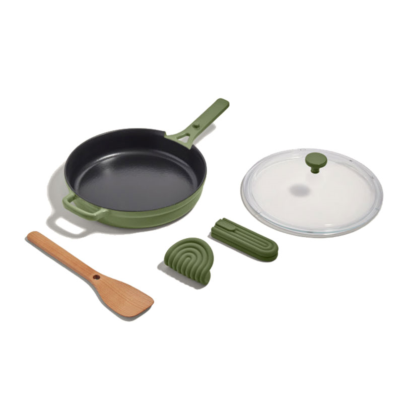 Cast Iron Always Pan, Sage-2