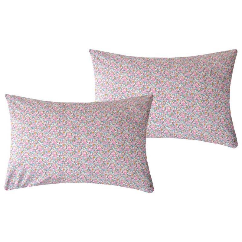 Betsy Ann Pair of Pillowcases, Single, Pink-2