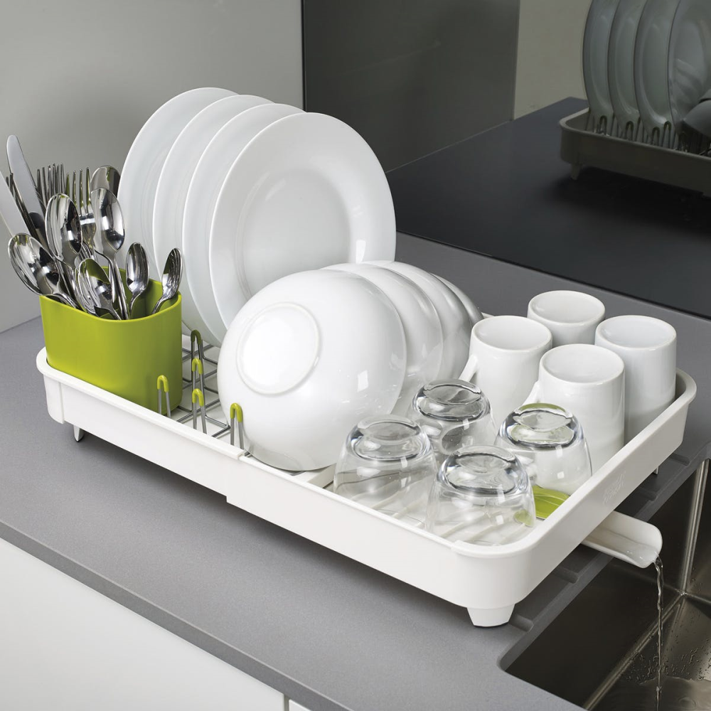 Extend Expandable Dishrack, White-0