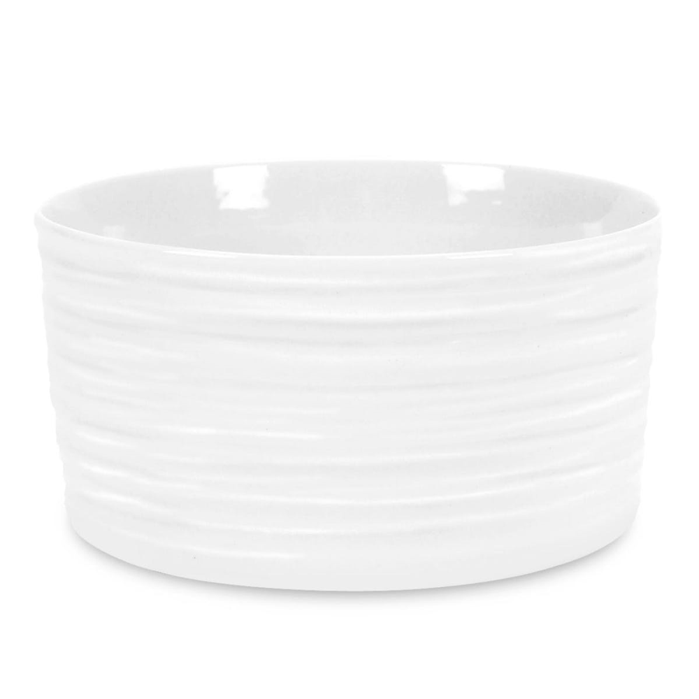 Ceramics Set of 4 ramekins, 9 x 4.5cm, White-0