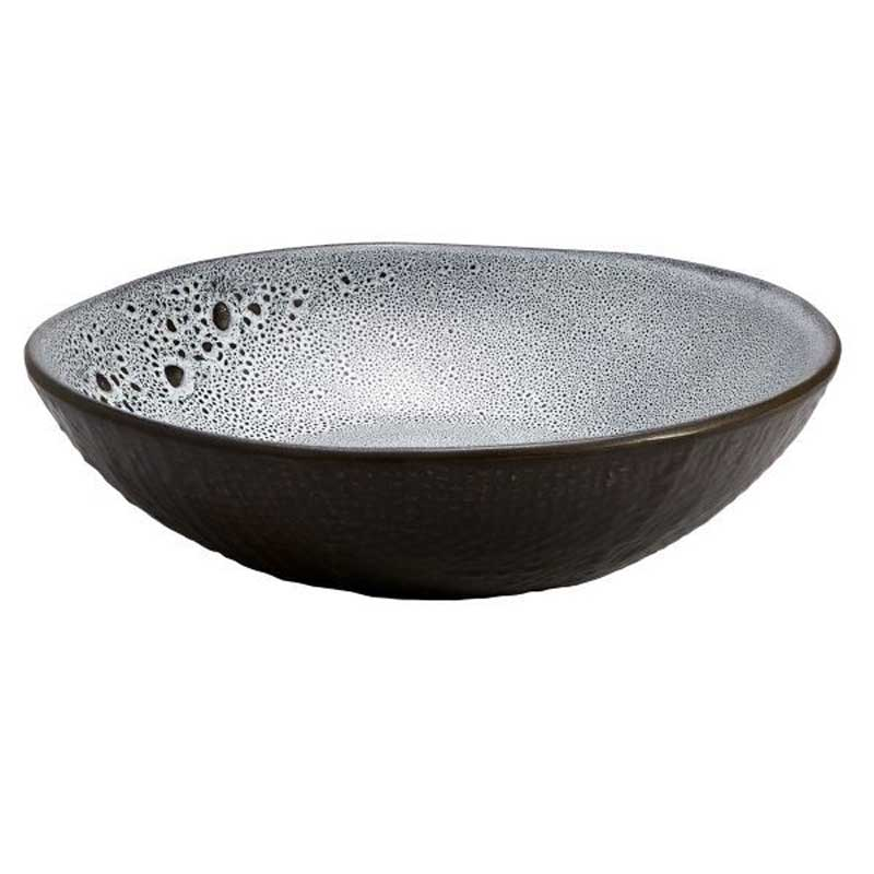 Lava Soup/Cereal Bowl, D20cm, Dark Grey-0