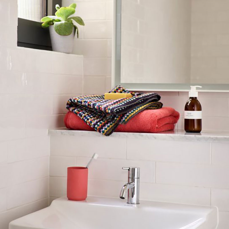 Carnaby Stripe Hand Towel, Multi-1