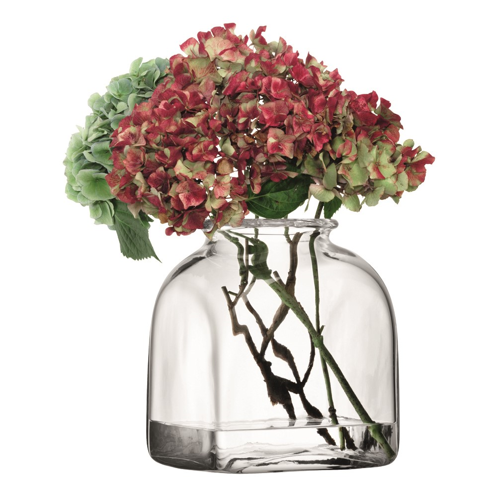 Umberto Vase, 24cm, clear-0