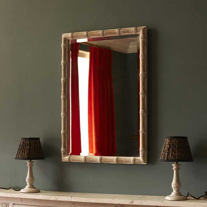 Baloo Mirror, 71cm x 50cm, Natural, Whitewash-0