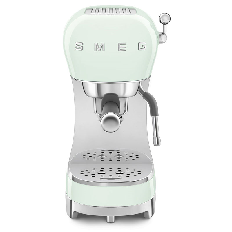 50's Style Espresso Coffee Machine, Pastel Green-0