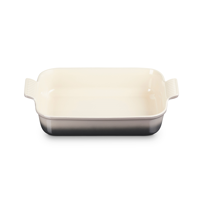 Stoneware Rectangular dish, 32 x 28cm - 3.85 litre, Flint-0