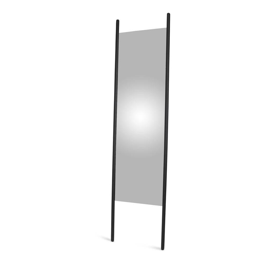 Georg Mirror, W55 x D3 x H190cm, Black-1