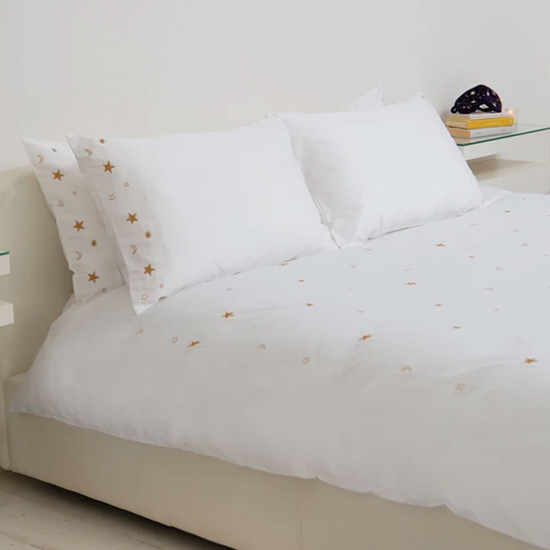 Constellations Bedding set Super King, White-0