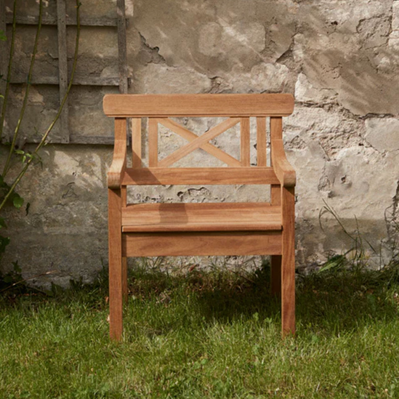 Drachmann Chair, W73 x D58 x H86cm, Teak-0