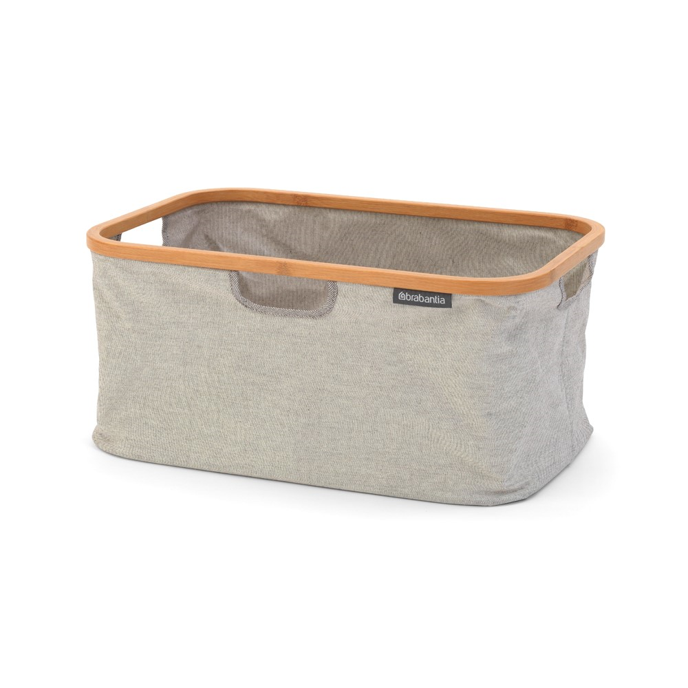 Foldable Laundry Basket, 40 Litre, Grey-11