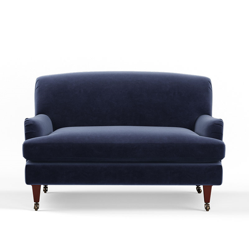 Coleridge Two Seater Sofa, Sapphire-3