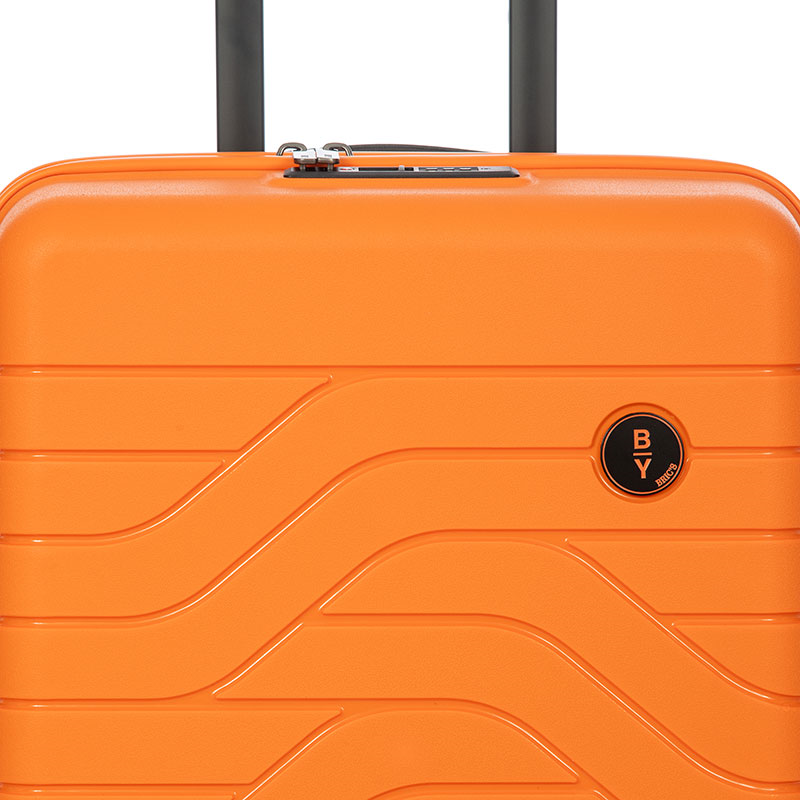 Ulisse Expandable Carry-on Suitcase, H55cm x L37 x W23cm, Orange-9