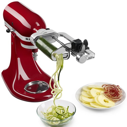 Spiralizer with peel, core and Slice (4 blades)-3