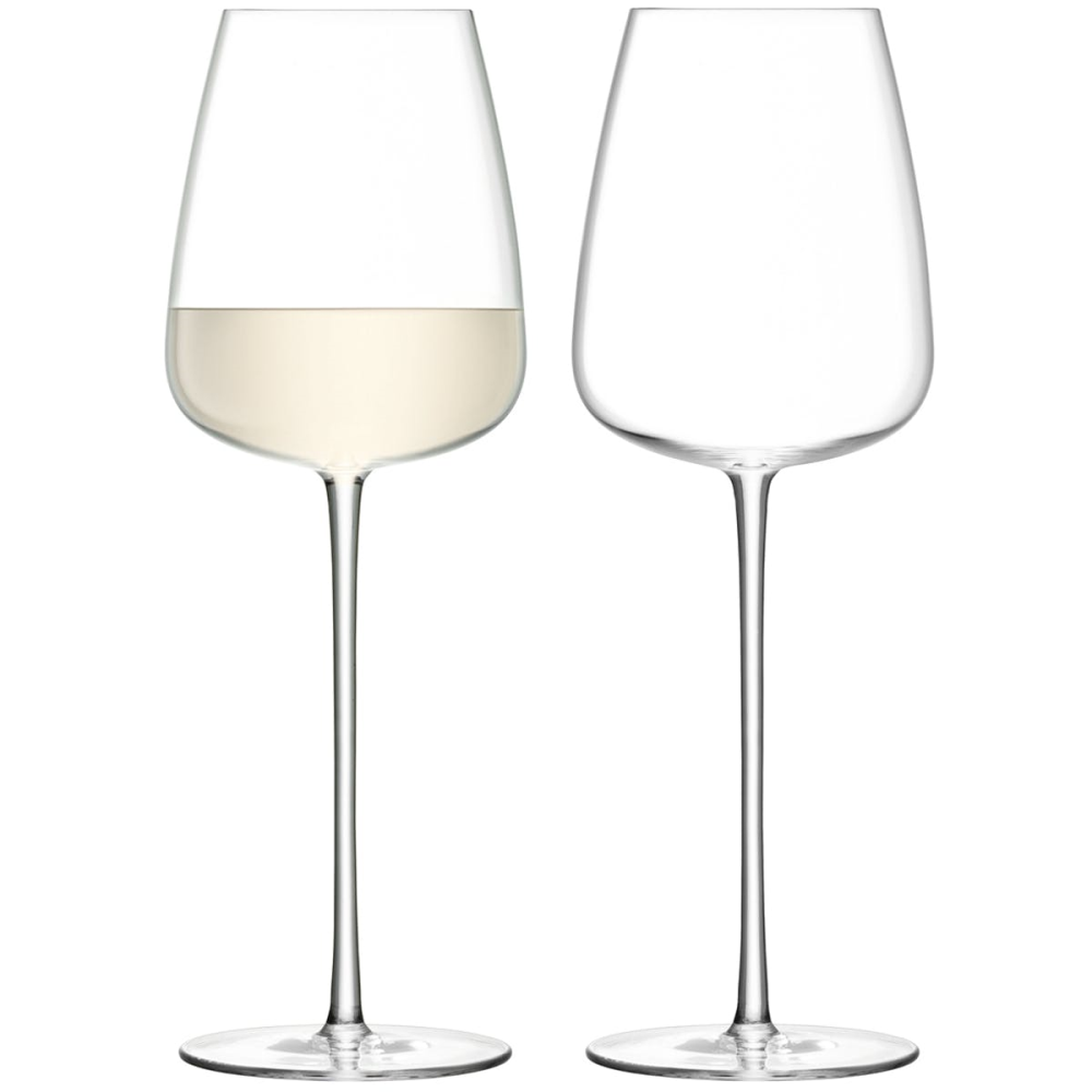 Wine Culture Pair of white wine glasses, 490ml, clear-0