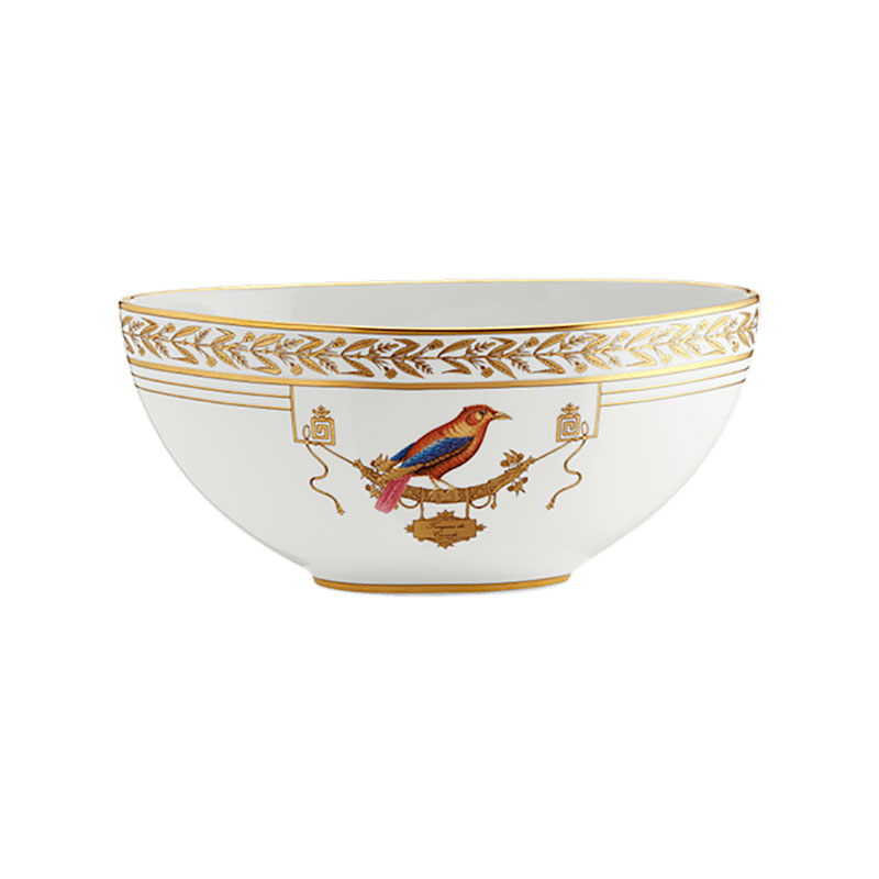 Voliere Oval Bowl, 30.5cm, White-0