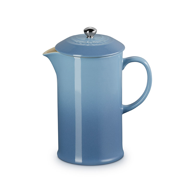 Stoneware Cafetiere, 1L, Chambray-0