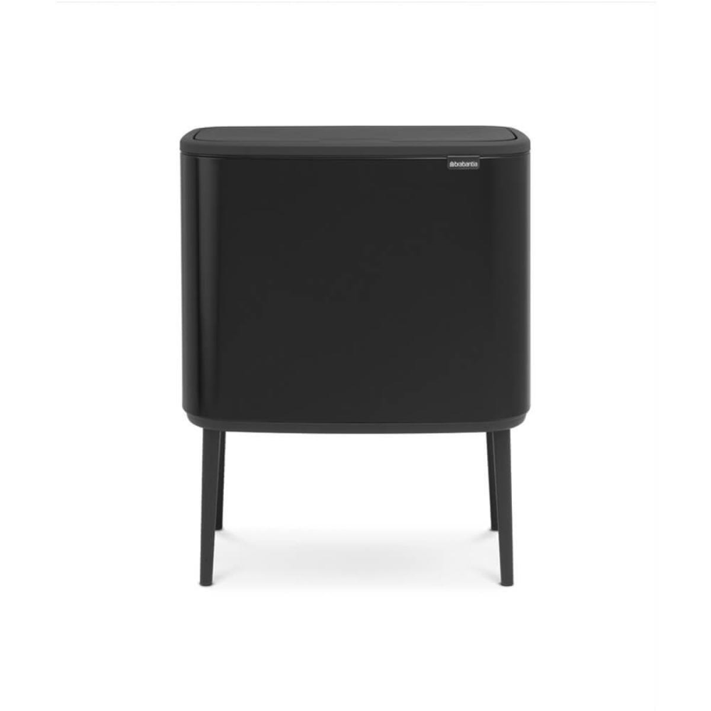 Bo Touch bin, 11 + 23 litre, Matt Black-1