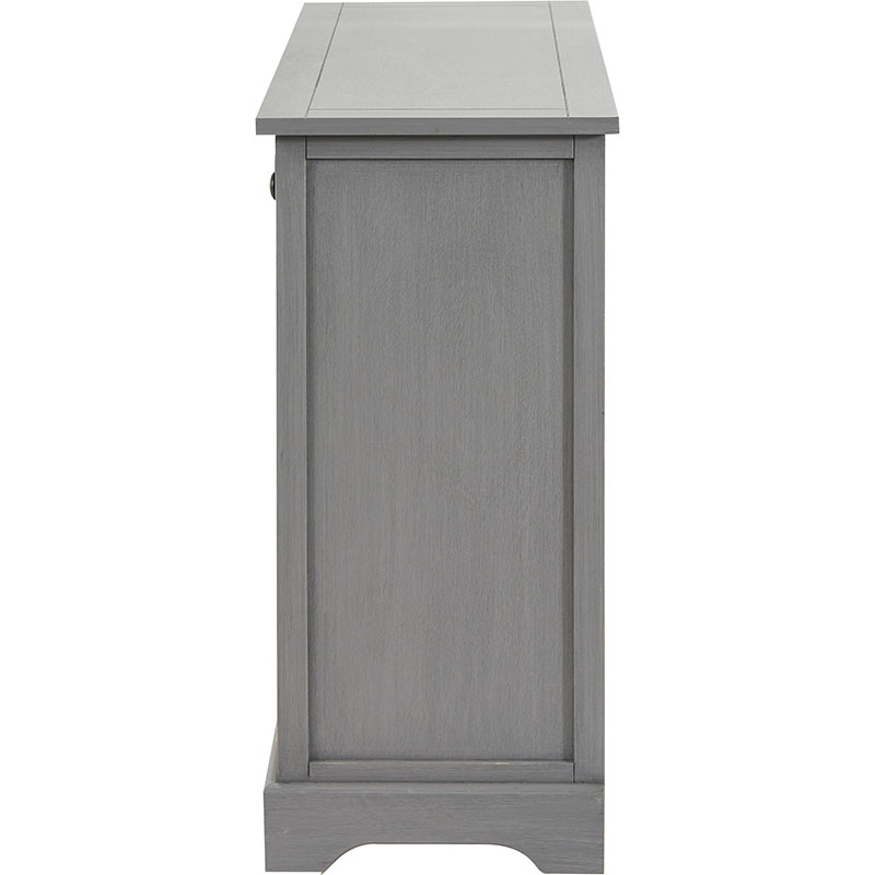 Devonshire 2 Drawer Basket Unit, Grey-3