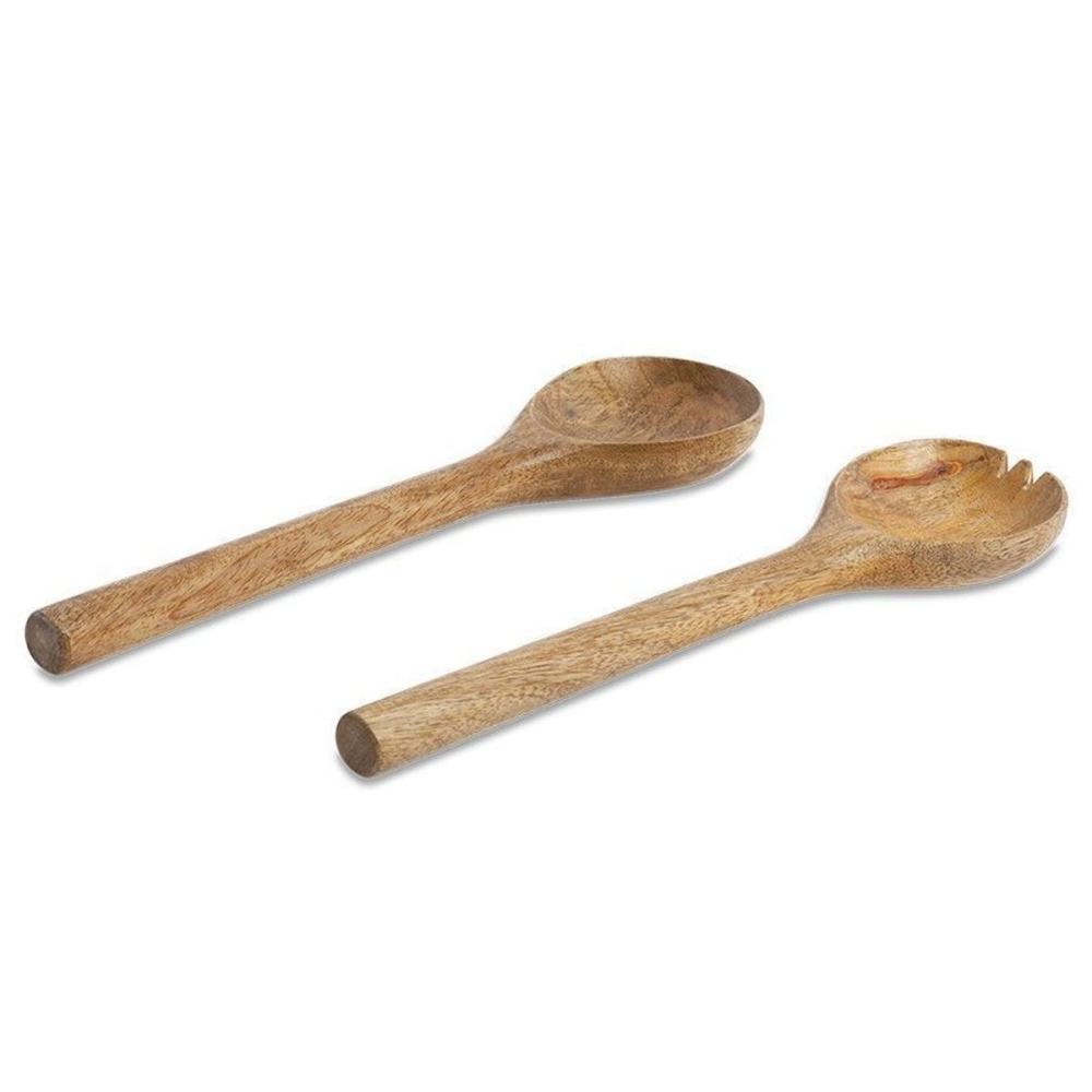 Salad servers, 30cm, mango wood-1