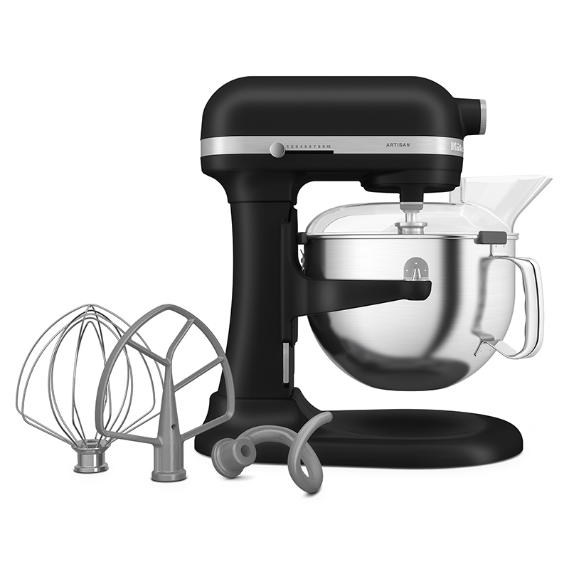 Bowl Lift Mixer, 5.6L, Matte Black-5