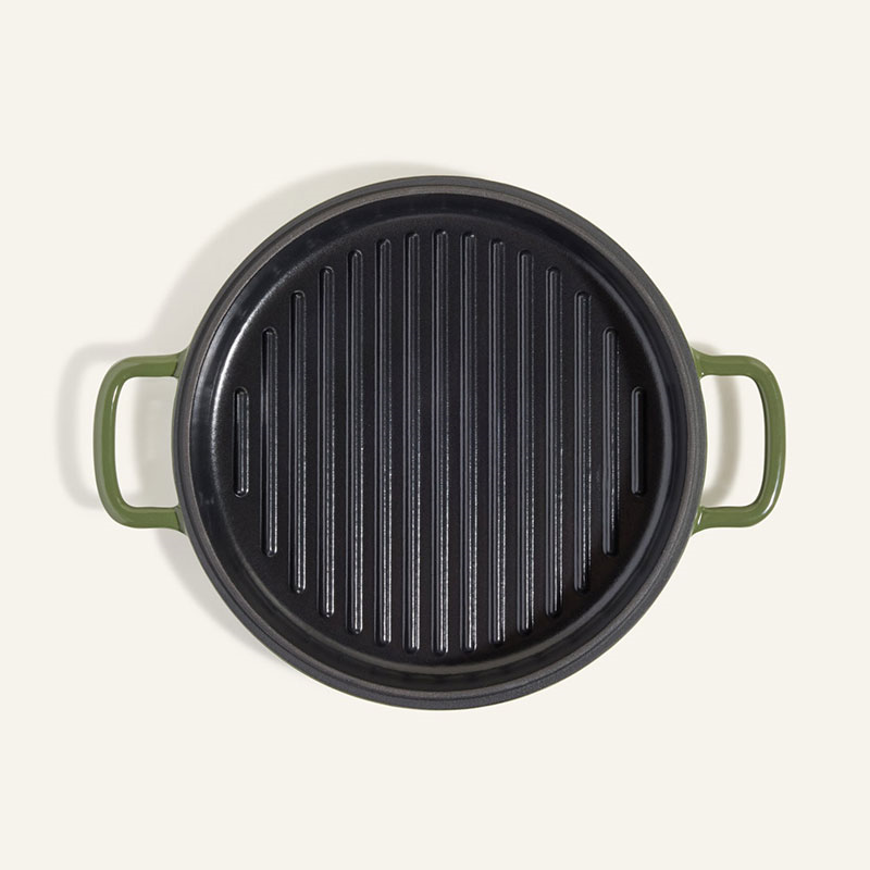 Cast Iron Hot Grill, Sage-2