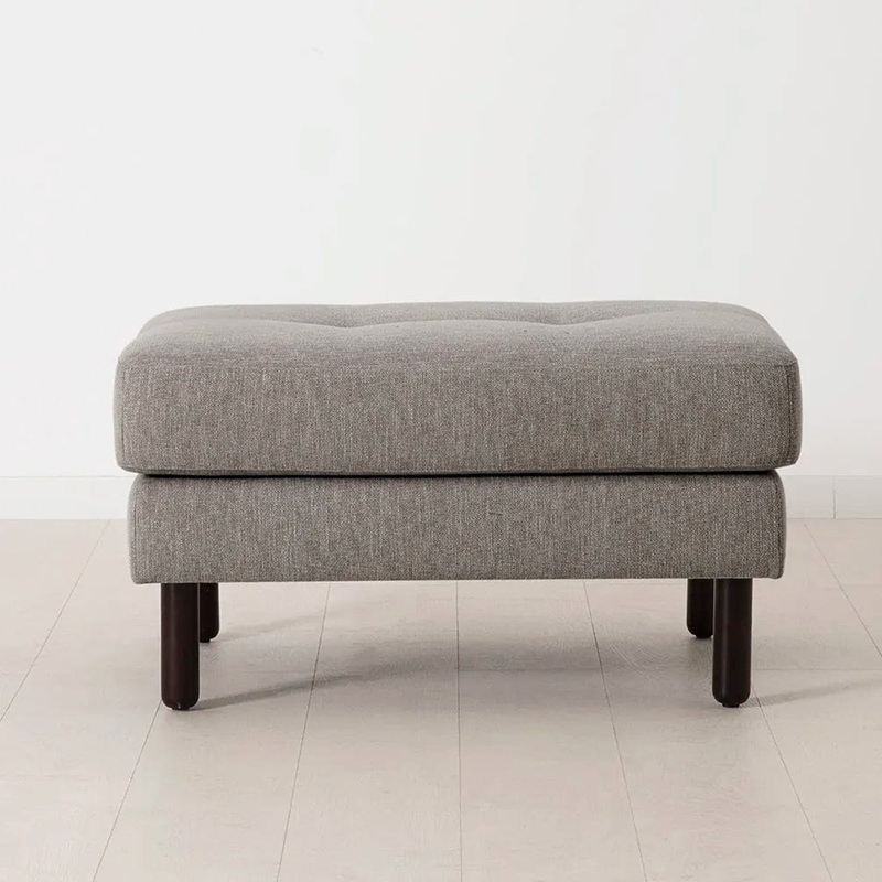 Model 04 Ottoman, Linen Shadow-0