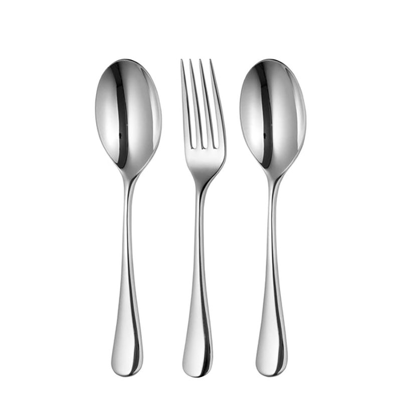 Radford 3 Piece Serving Set, Stainless Steel-0