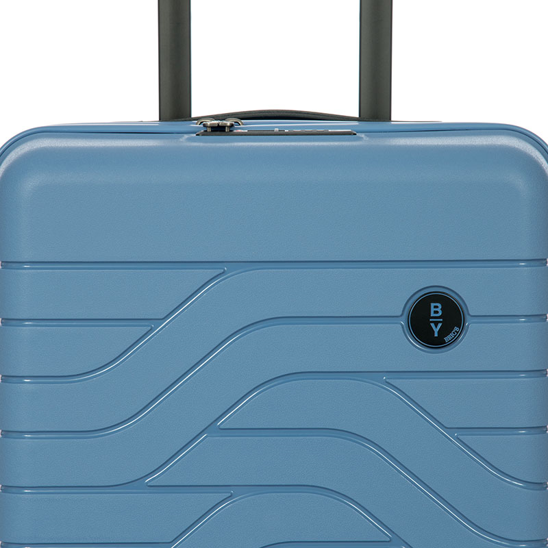 Ulisse Expandable Carry-on Suitcase, H55cm x L37 x W23cm, Grey Blue-8