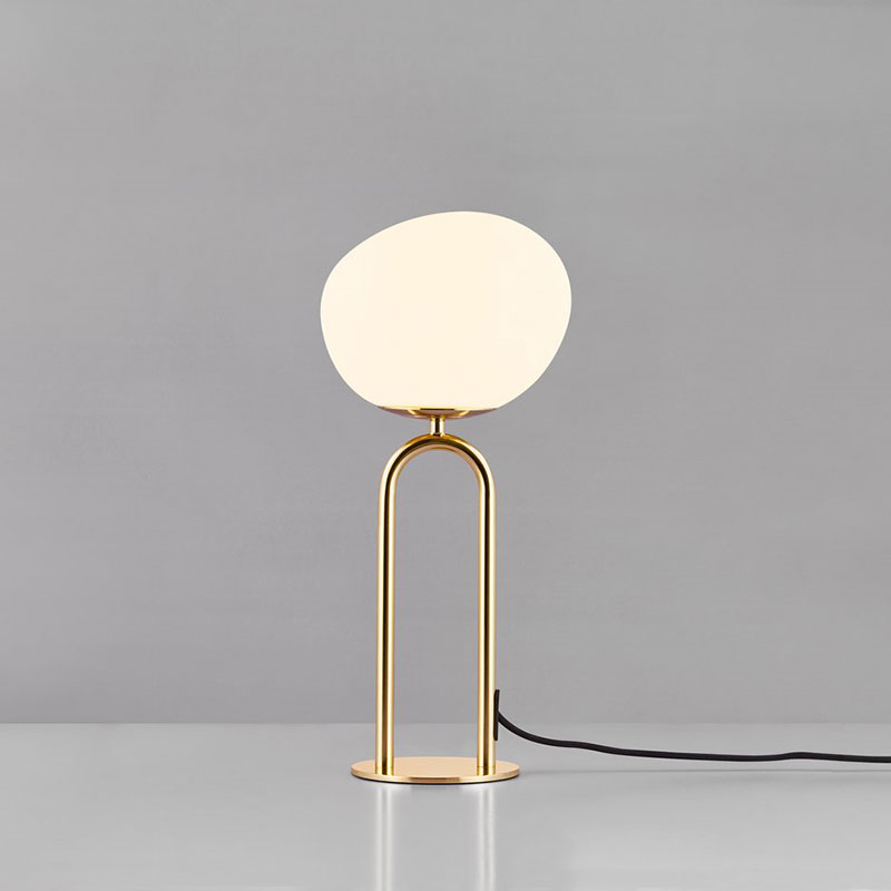 Shapes Table Lamp, H47cm, Brass-5