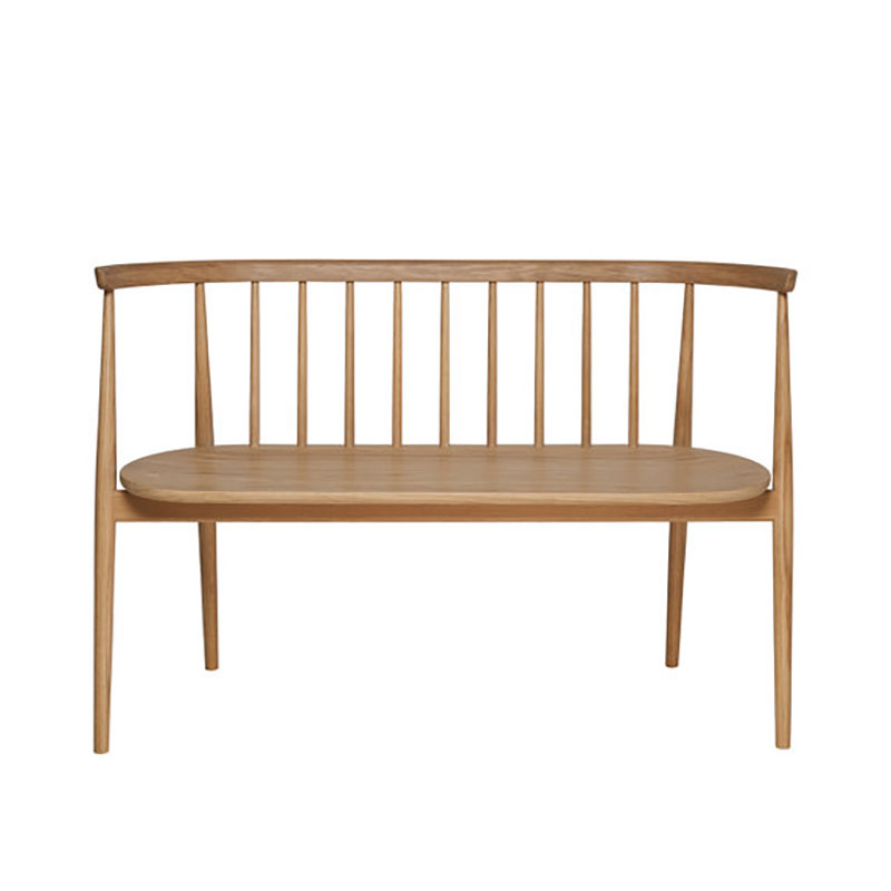 Heritage Modern Love Seat, Natural-0