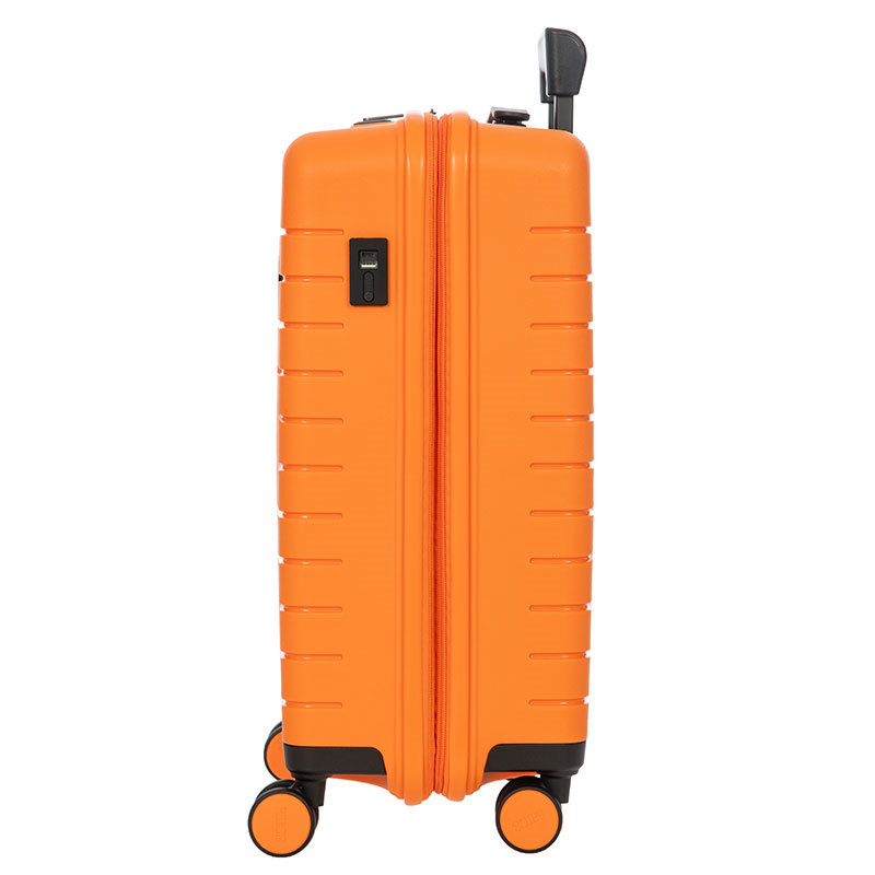 Ulisse Expandable Carry-on Suitcase, H55cm x L37 x W23cm, Orange-5