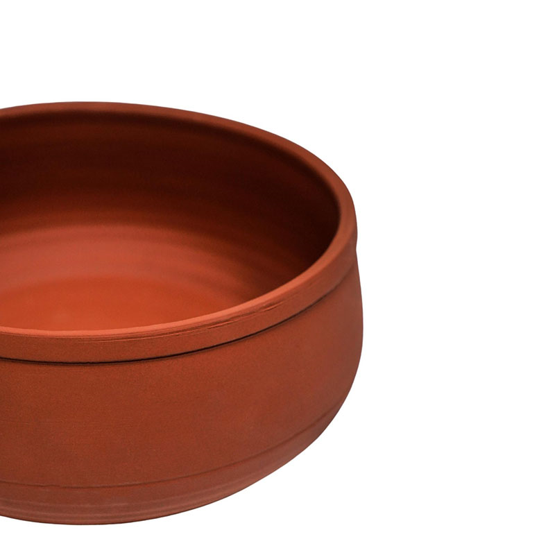 Kew Temperate House Handthrown Statement Bowl, D38cm, Burnt Umber-3