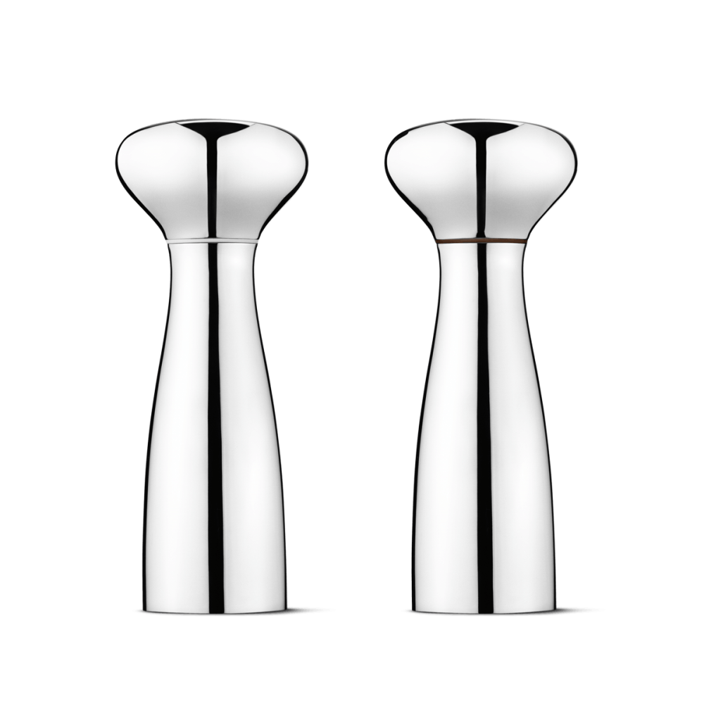 Alfredo Salt and pepper set, Stainless Steel-0