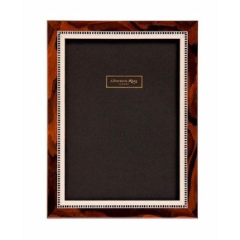 Miki Photograph frame, 8 x 10", brown marquetry-0