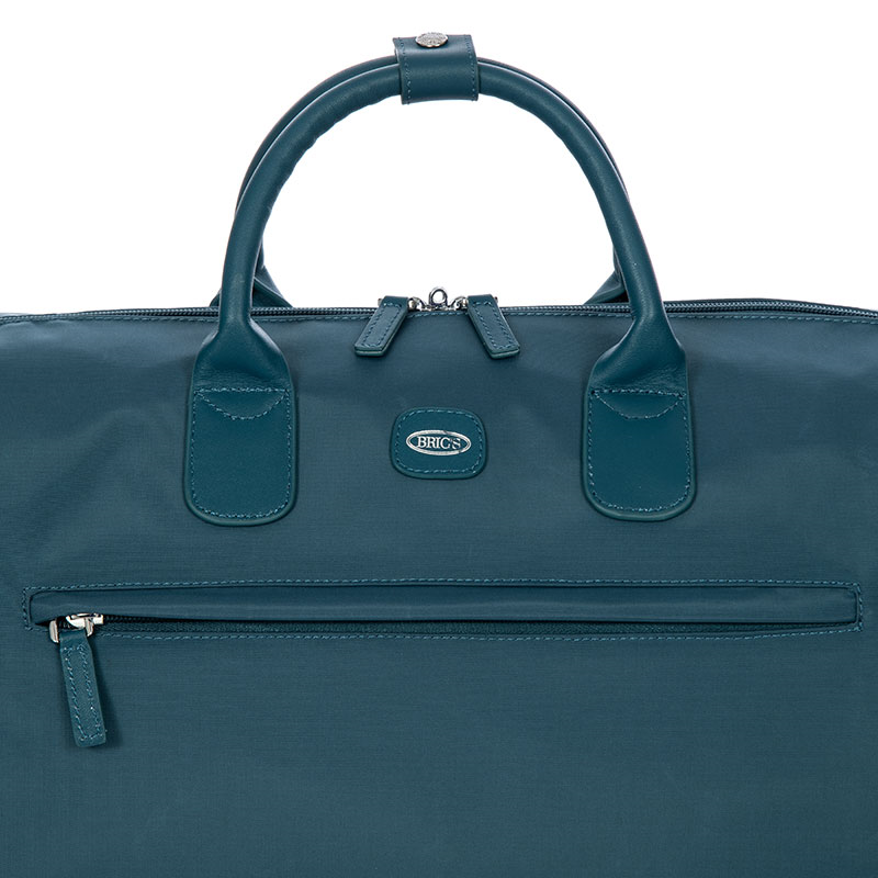 Positano Soft Holdall, H32 x L55 x W20cm, Sea Green-5