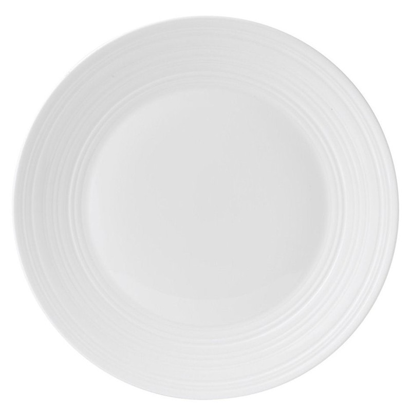 Strata Dinner plate, 27cm, White-1